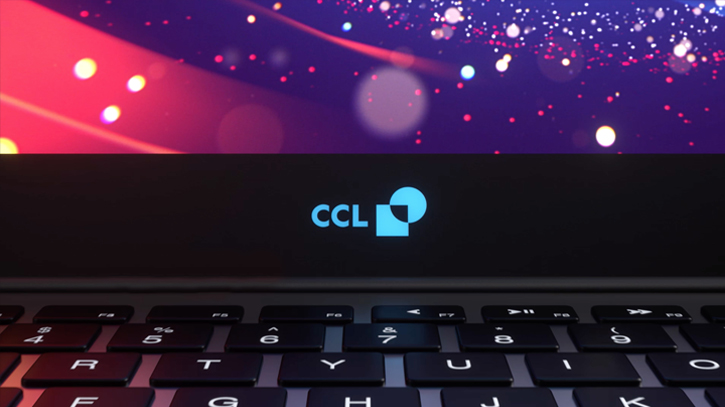 Backlit CCL Laptop Logo